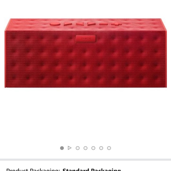 Red Portable Jambox by Jawbone - Picture 1 of 7
